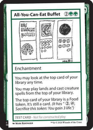 All-You-Can-Eat Buffet (CMB1-) - Mystery Booster: Convention Edition Exclusives