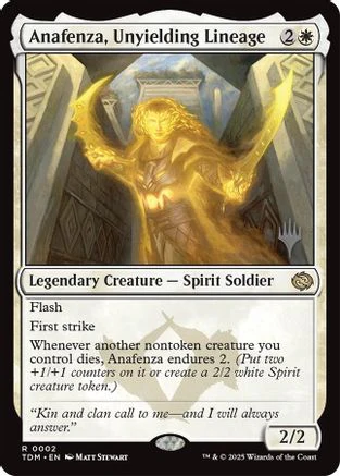 Anafenza, Unyielding Lineage (PPTDM-002) - Promo Pack: Tarkir: Dragonstorm