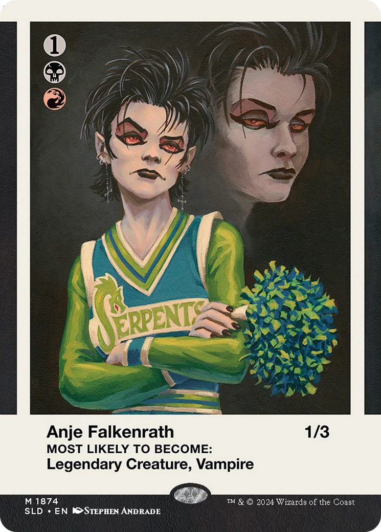 Anje Falkenrath // Anje Falkenrath (SLD-1874) - Secret Lair Drop (Borderless) Foil - Image 2