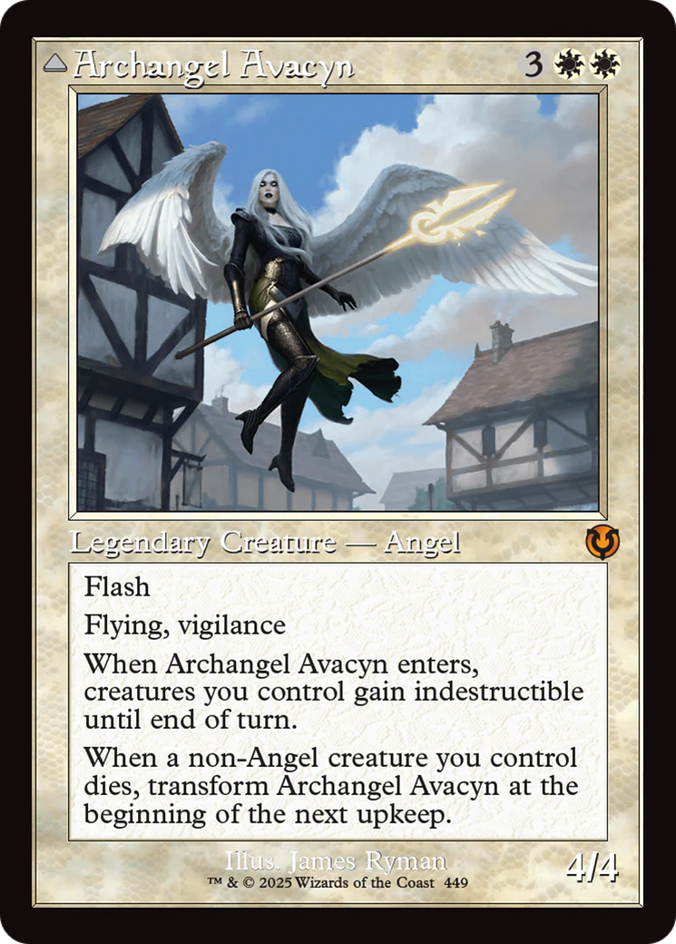 Archangel Avacyn // Avacyn, the Purifier (INR-449) - Innistrad Remastered Foil - Image 4