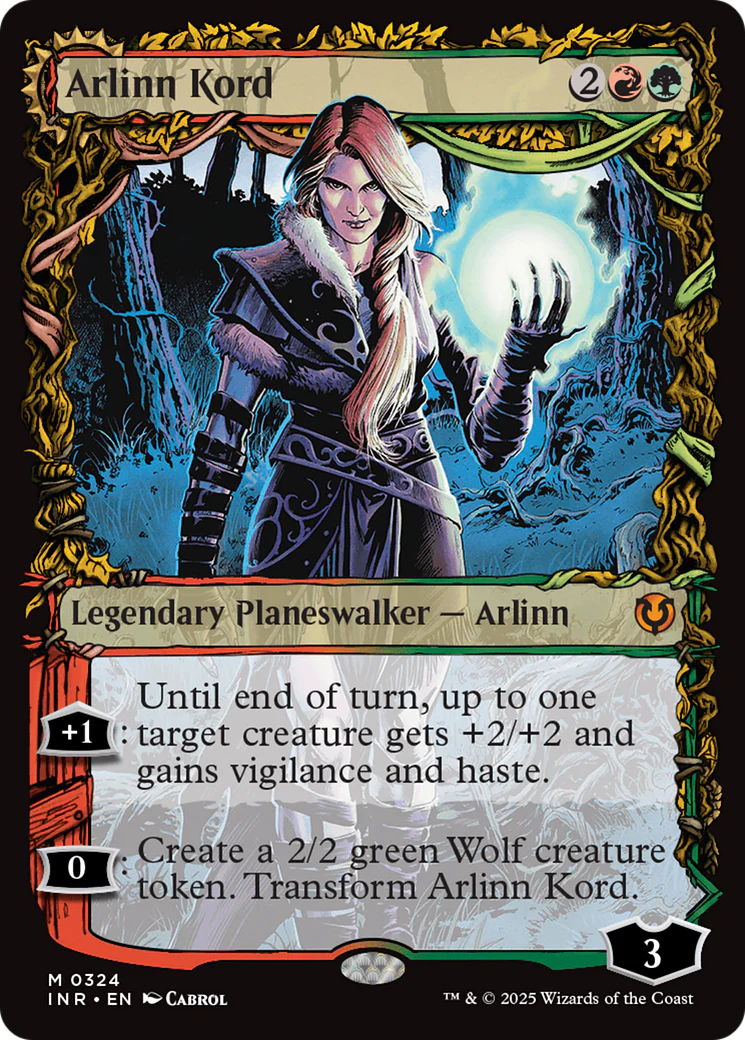 Arlinn Kord // Arlinn, Embraced by the Moon (INR-324) - Innistrad Remastered: (Showcase) Foil - Image 6