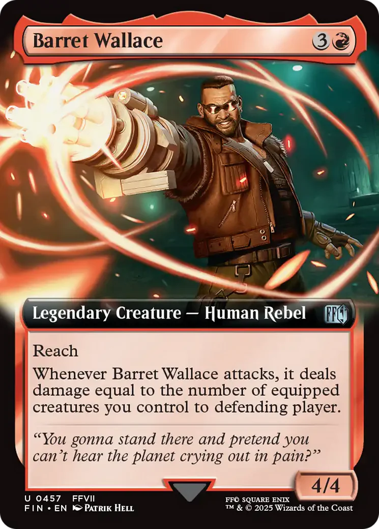 Barret Wallace (Extended Art) (FIN-457) - FINAL FANTASY