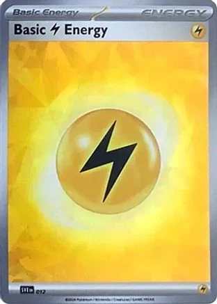 Basic Lightning Energy (Cracked Ice Holo) 012 - Common - Holofoil