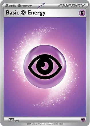 Basic Psychic Energy (005) - MEE Mega Evolution Energies Reverse Holofoil