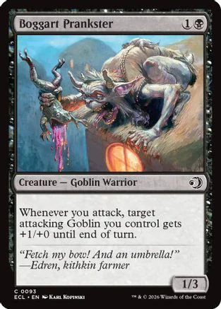 Boggart Prankster (ECL-093) - Lorwyn Eclipsed Foil