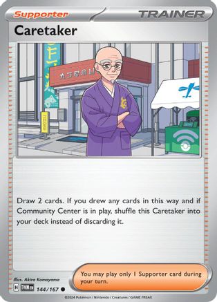 Caretaker 144/167 - Common - Reverse Holofoil