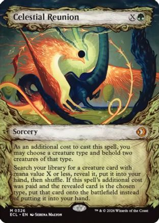 Celestial Reunion (Showcase) (ECL-326) - Lorwyn Eclipsed