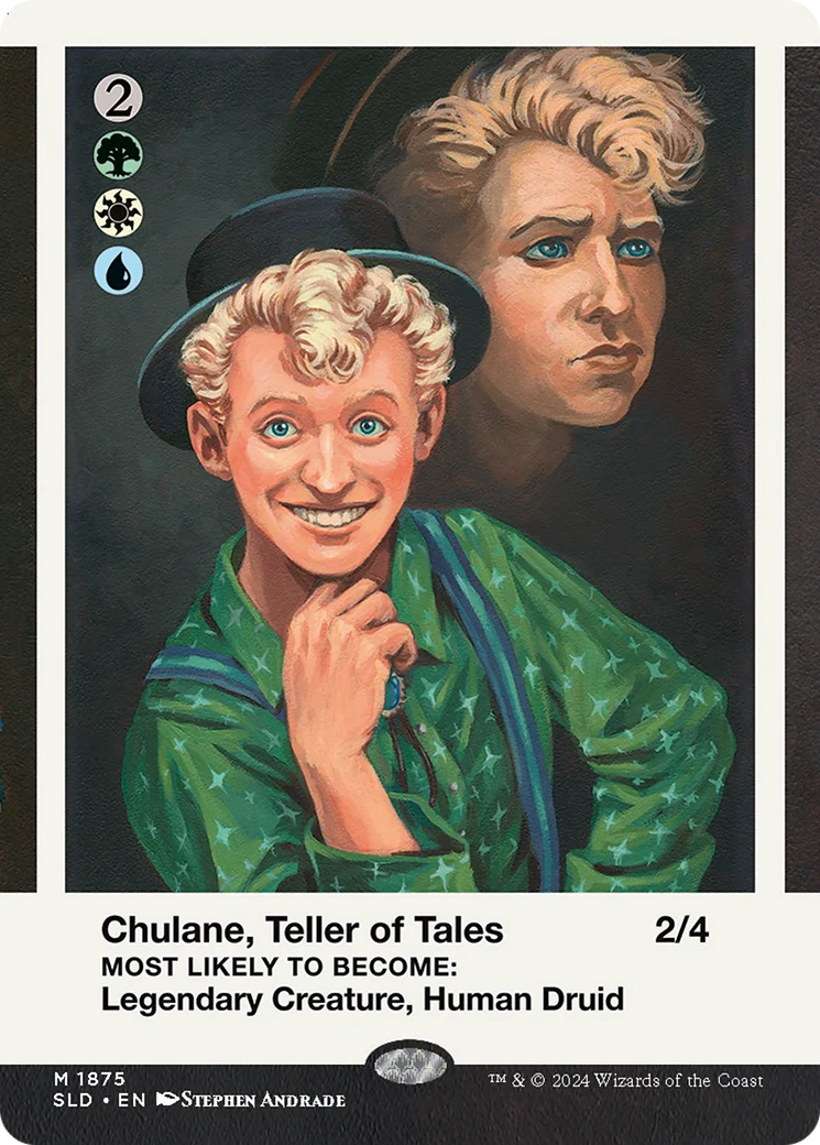Chulane, Teller of Tales // Chulane, Teller of Tales (SLD-1875) - Secret Lair Drop (Borderless) Foil - Image 2