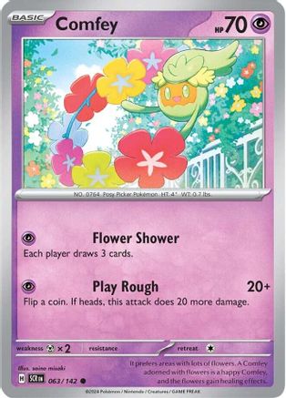 Comfey 063/142 - Common - Reverse Holofoil