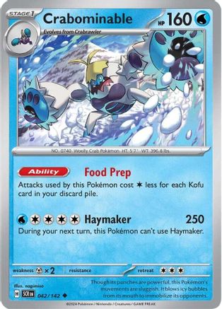 Crabominable 042/142 - Uncommon