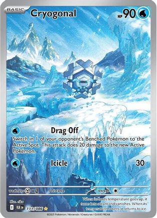 Cryogonal 111/086 - Illustration Rare - Holofoil