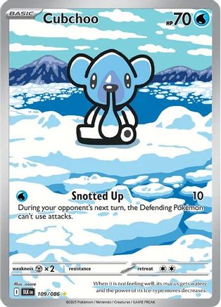Cubchoo 109/086 - Illustration Rare - Holofoil