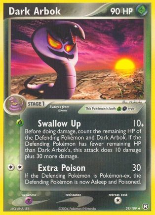 Dark Arbok 029/109 - Uncommon - Holofoil