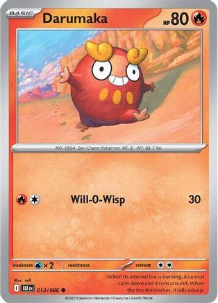 Darumaka 013/086 - Common - Reverse Holofoil