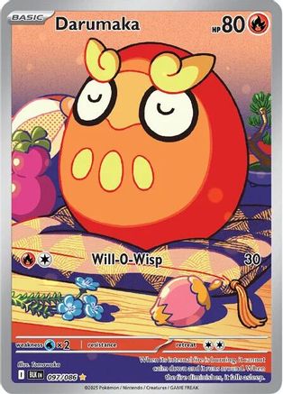 Darumaka 097/086 - Illustration Rare - Holofoil