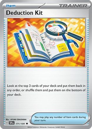 Deduction Kit 171/191 - Uncommon - Reverse Holofoil