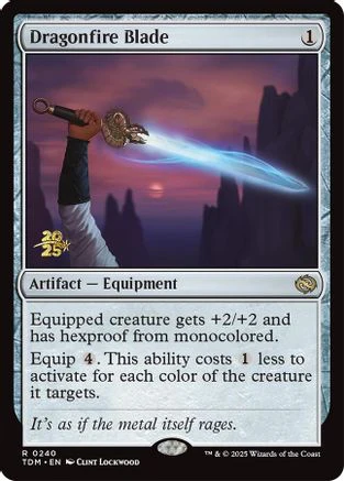 Dragonfire Blade (PRE-240) - Prerelease Cards