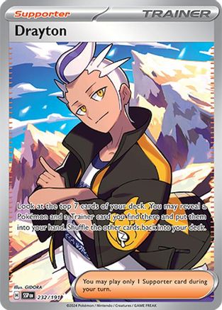 Drayton 232/191 - Ultra Rare - Holofoil