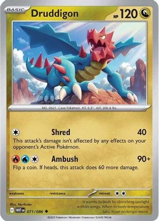 Druddigon 071/086 - Uncommon