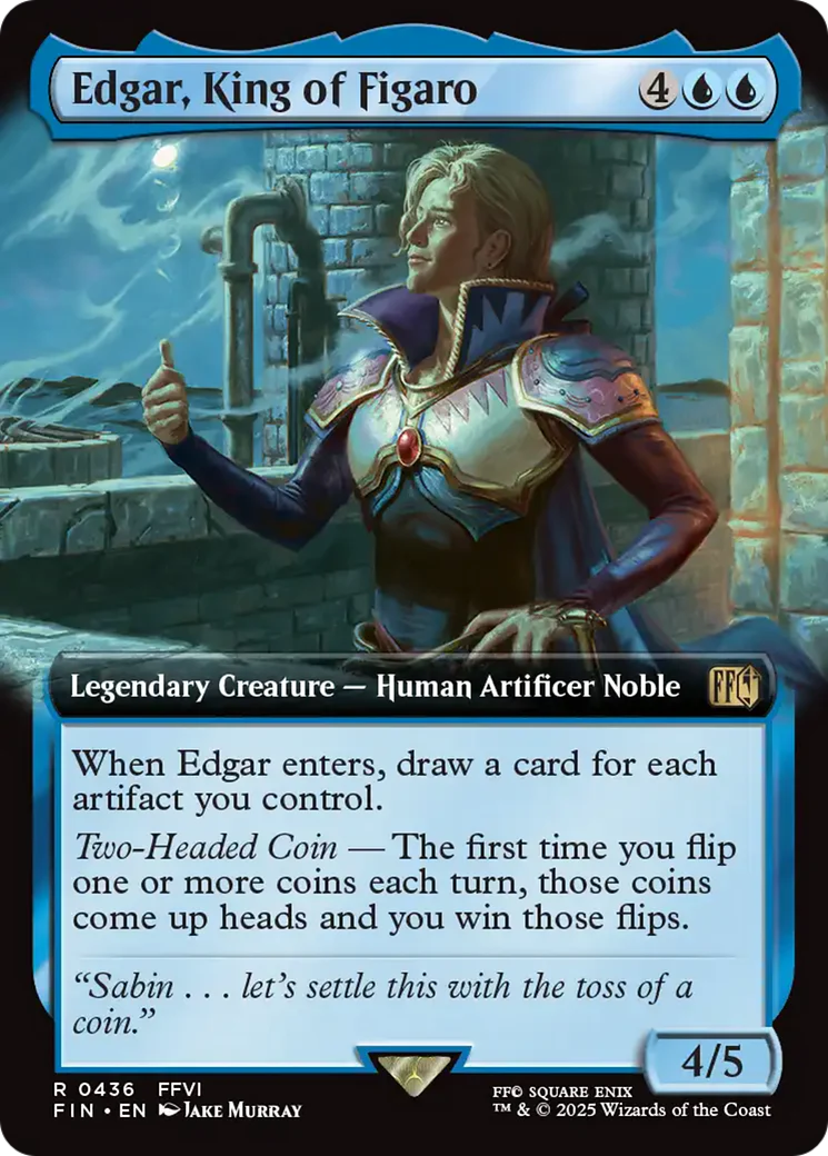 Edgar, King of Figaro (Extended Art) (FIN-436) - FINAL FANTASY