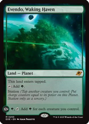 Evendo, Waking Haven (EOE-253) - Edge of Eternities Foil
