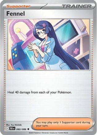 Fennel 082/086 - Uncommon - Reverse Holofoil