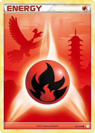 Fire Energy 116/123/123 - Common - Reverse Holofoil