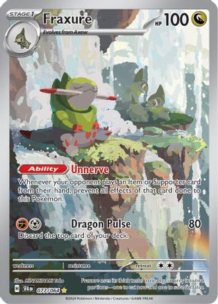Fraxure 077/064 - Illustration Rare - Holofoil