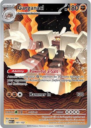 Garganacl 147/132 - Illustration Rare - Holofoil