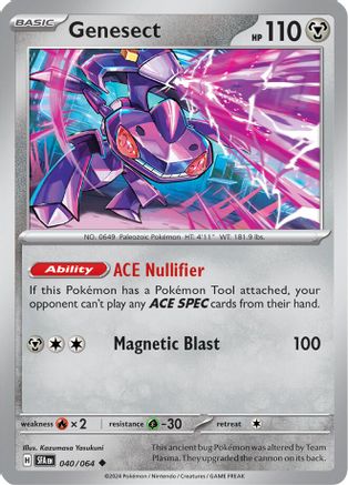 Genesect 040/064 - Uncommon - Reverse Holofoil