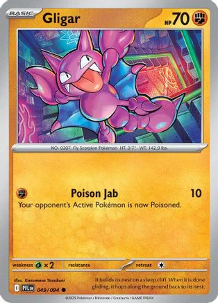 Gligar 049 - Common - Reverse Holofoil