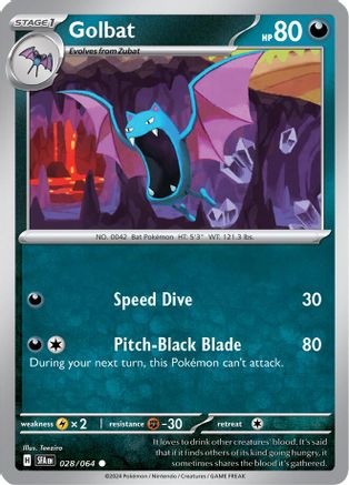 Golbat 028/064 - Common