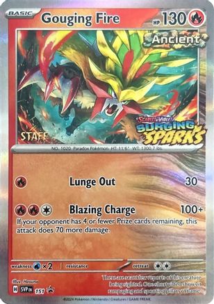 Gouging Fire 151 - Promo - Holofoil