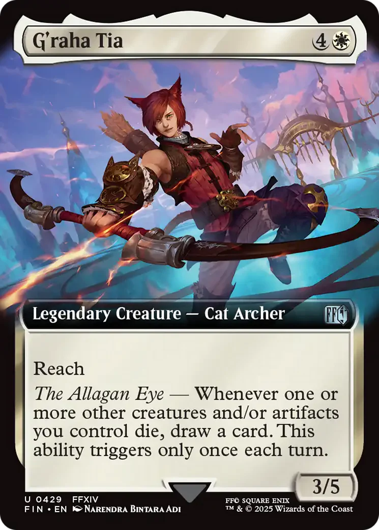 G'raha Tia (Extended Art) (FIN-429) - FINAL FANTASY Foil