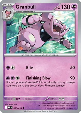 Granbull 038 - Uncommon