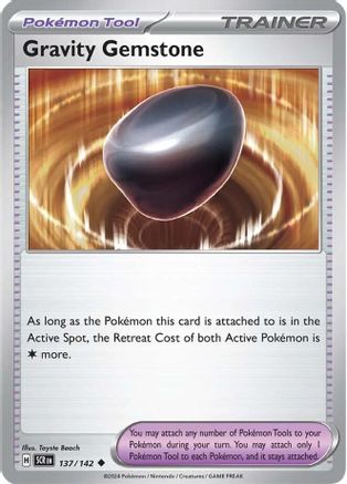Gravity Gemstone 137/142 - Uncommon