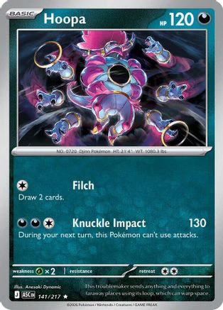 Hoopa (141) - ME Ascended Heroes Reverse Holofoil