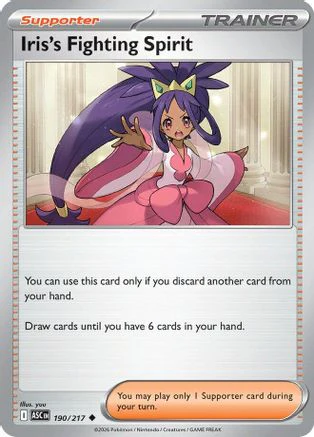 Iris's Fighting Spirit (190/217) - ME Ascended Heroes
