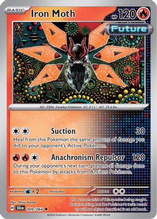 Iron Moth 009/064 - Uncommon - Reverse Holofoil
