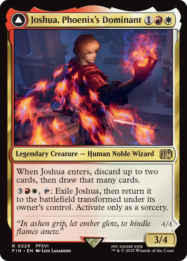 Joshua, Phoenix's Dominant (FCA-229) - FINAL FANTASY
