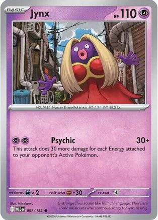 Jynx 057 - Common - Reverse Holofoil