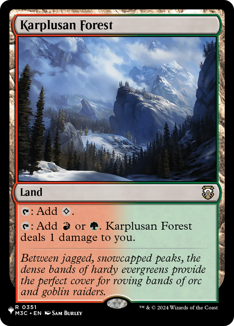 Karplusan Forest (M3C) (LIST-351) - The List Reprints