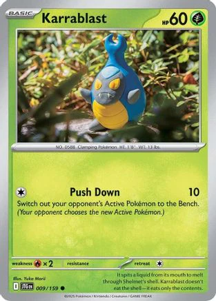 Karrablast 009/159 - Common - Reverse Holofoil