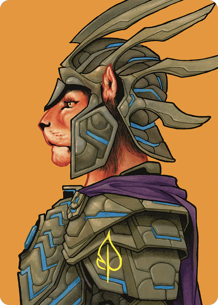 Kemba, Kha Regent Art Card (2) (Gold-Stamped Signature) (ASCMM-051) - Commander Masters Art Series (Borderless) - Image 3