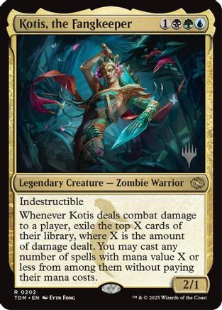 Kotis, the Fangkeeper (PPTDM-202) - Promo Pack: Tarkir: Dragonstorm Foil