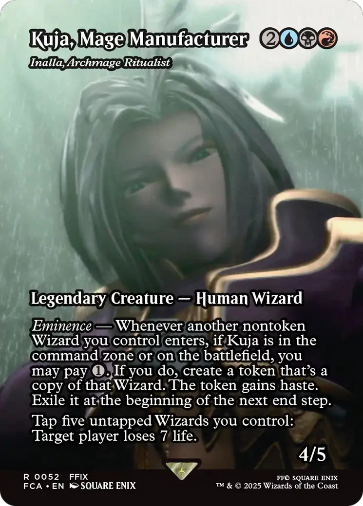 Kuja, Mage Manufacturer - Inalla, Archmage Ritualist (Showcase) (FCA-052) - FINAL FANTASY: Through the Ages Foil