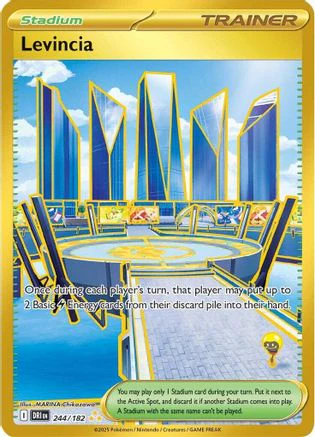 Levincia 244 - Hyper Rare - Holofoil