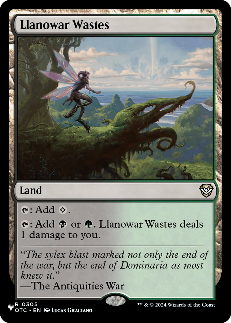 Llanowar Wastes (OTC) (LIST-305) - The List Reprints