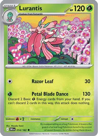 Lurantis 014 - Uncommon - Reverse Holofoil