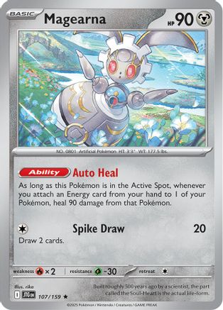 Magearna 107/159 - Rare - Reverse Holofoil